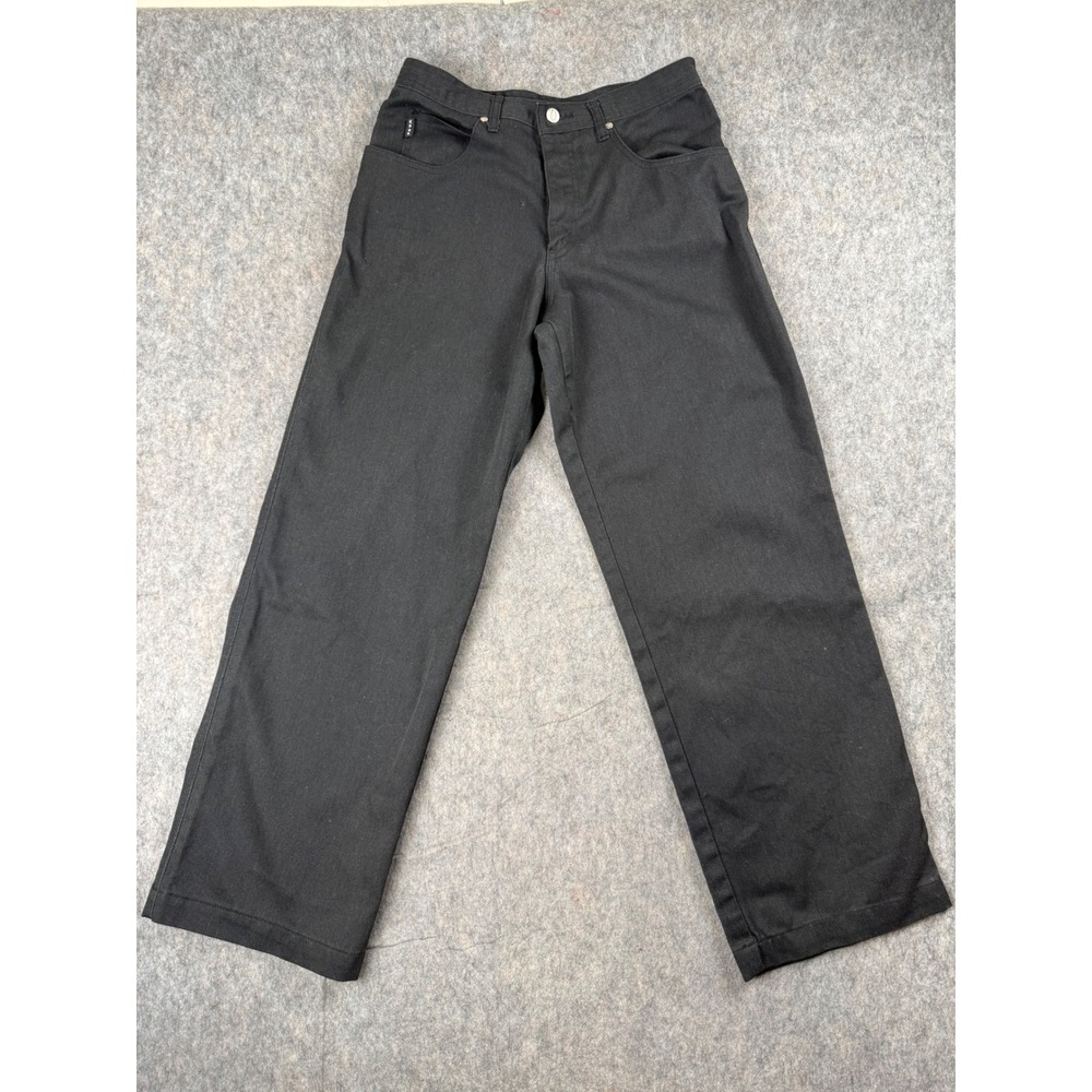 Vans Jeans Pants Mens 29 Black‎ Cotton Straight Leg Skate Classic Minimalist Y2K